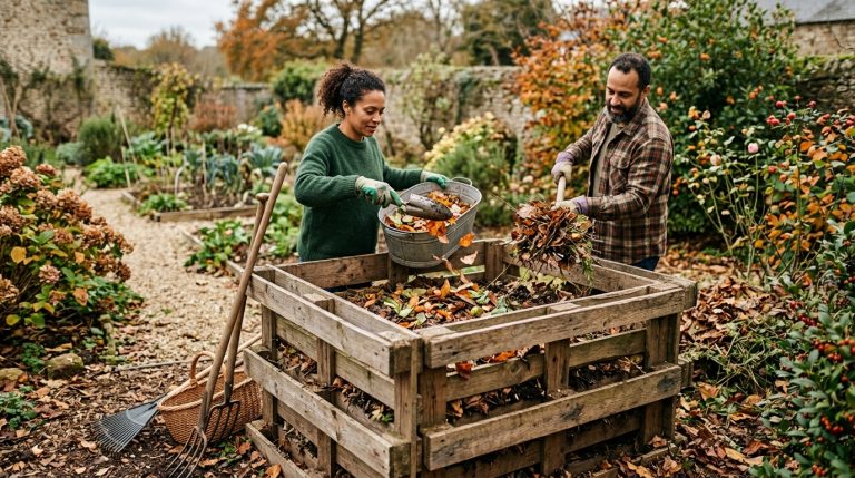 Fabriquer un composteur en bois pour valoriser ses déchets de jardin